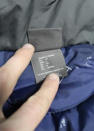Jack wolfskin куртка женская пуховик пуховая на пуху теплая короткая серая джек вольфскин тнф tnf s xs 34 3610 фото