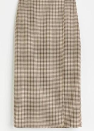 Юбка миди на запах