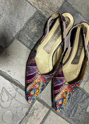 Туфли, босоножки, слингбэки peter kaiser оригинал бренд, размер 39,40