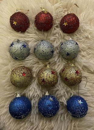 Шарики на елку/ Елочные украшения