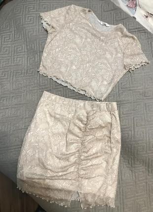Летний костюм на девочку 11 лет и ранее