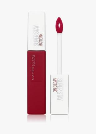 Матовая помада maybelline new york
superstay matte ink