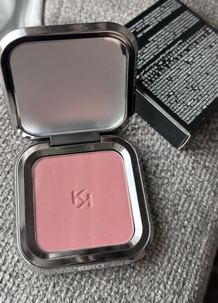 Kiko unlimited blush 10 warm mauve натуральные розовые матовые румяна nars mac