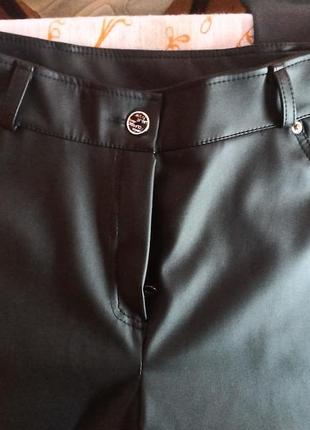 Брюки штаны женские экокожа с утеплителем размер m