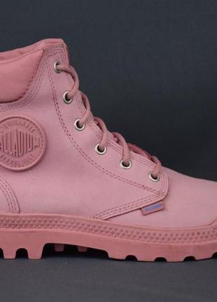 Palladium pampa hi mono u waterproof ботинки высокие кеды женские кожаные непромокаемые 38 р/24.5 см
