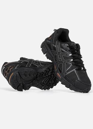 Высокого качества кроссовки asics gel-kahana 8 «black red’