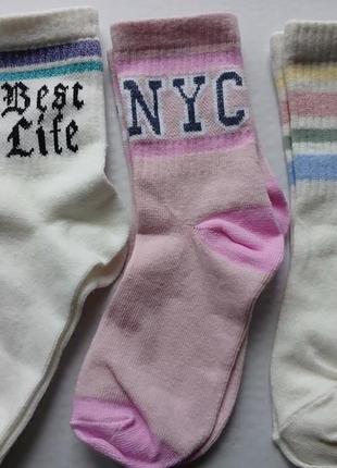 Шкарпетки набір 3 пари eur 27-30