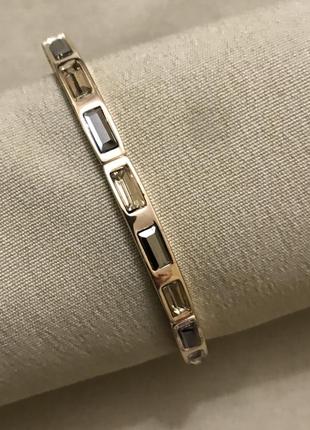 Браслет с хрустальными вставками на резинке