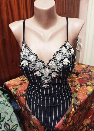 Шикарный боди стринги купальник кружево m-l xl