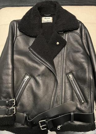 Дубленка acne studios  оригинал!7 фото
