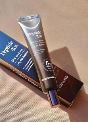 Крем для шкіри навколо очей з пептидами
bor-tox peptide eye cream від бренду medi-peel
