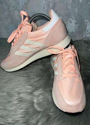 Кроссовки кожаные adidas ultra boost sl raw khaki 100 % оригинал