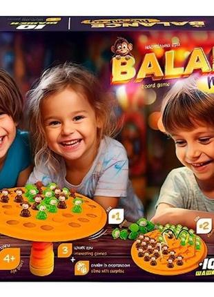 Настольная игра развивающая "balance monkey"