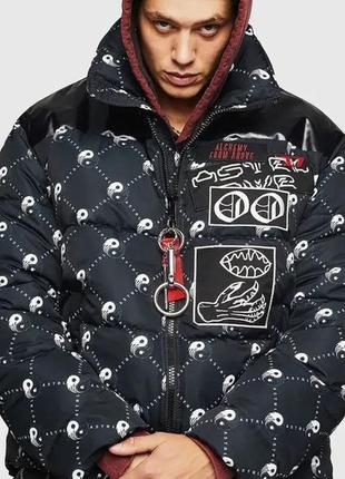 Куртка курточка пуховик diesel