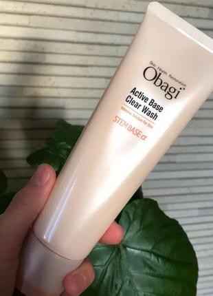 Пенка для умывания obagi active base clear wash, 120 г, япония