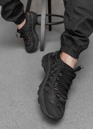 Мужские кроссовки merrell iceberg moc black/orange2 фото