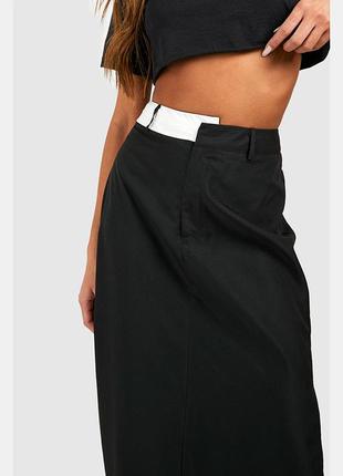 Юбка boohoo с поясом