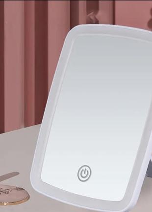 Зеркало для макияжа с led-подсветкой и сенсорным экраном