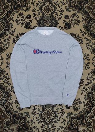 Champion vintage y2k sweatshirt вишите лого