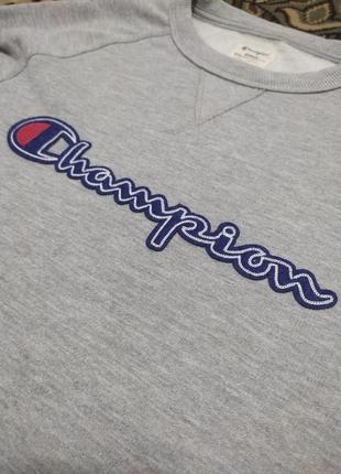 Champion vintage y2k sweatshirt вишите лого 3