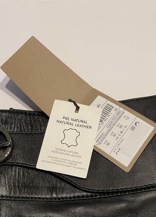 Новая кожаная юбка massimo dutti / массимо дутти10 фото
