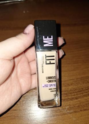 Maybelline fit luminous+smooth,115