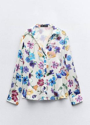 Сатинова сорочка zara