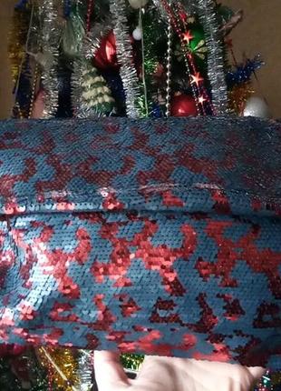 Сумка-клатч из лелиток