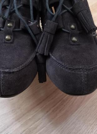 Кожаные туфли  logan, vera cuojo, размер 404 фото