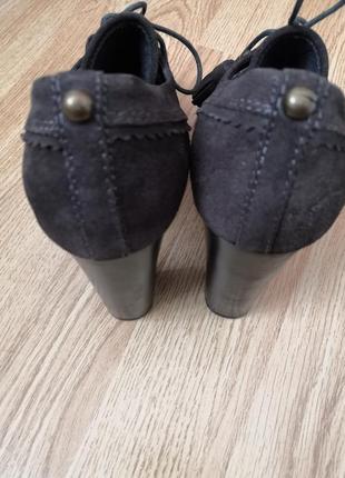 Кожаные туфли  logan, vera cuojo, размер 405 фото