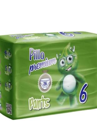 Подгузники трусики pillo premium р 6 итальялия