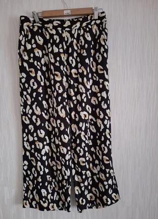 Брюки натуральные палаццо 12/40 размера