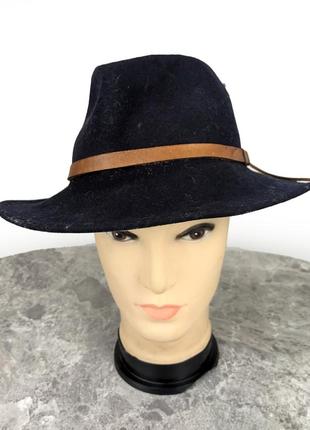 Шляпа фетровая lite felt, made in Ausa, т. синяя