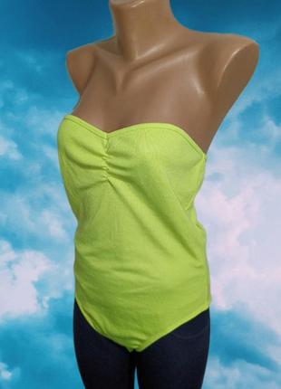 Топ боди без бретелек