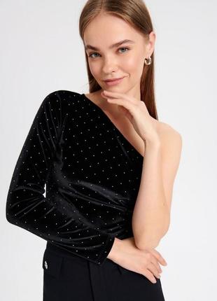 Джемпер кофта на один рукав primark