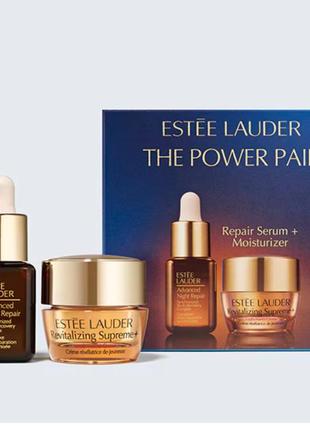 Відновлюючи  сироватка + зволожуючий набір для догляду за шкірою estée lauder оригінал