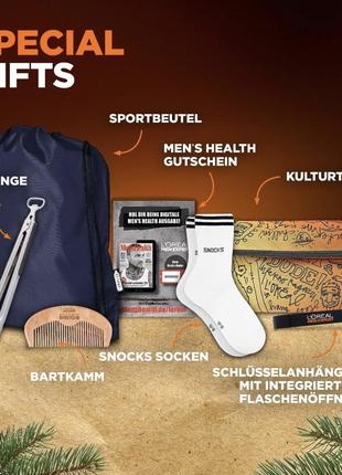 L’oréal men expert адвент-календарь, в наборе 24 сюрпризов