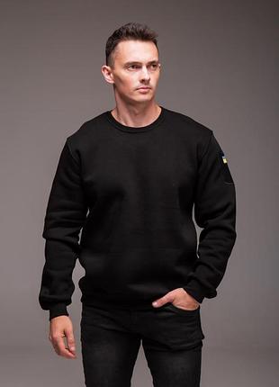 Мужской свитшот на флисе