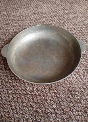 Большая силуминовая сковородка 30см