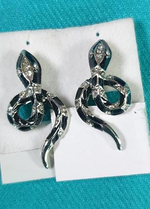 Серьги "змея"