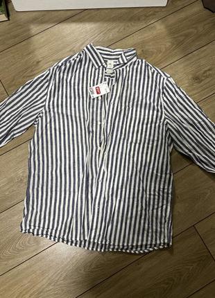 Сорочка в смужку h&m