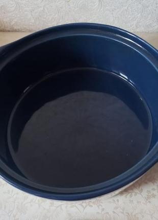 Керамическая форма для выпечки с крышкой,керамика, для запекания, для духовки, посуды,...