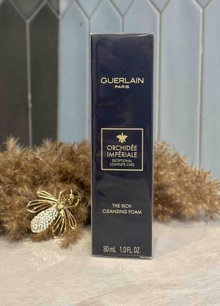 Оригінал олія для обличчя guerlain orchidee imperiale the rich cleansing foam
