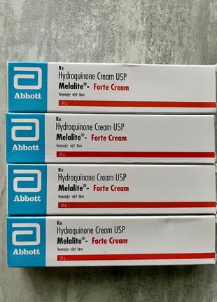 Melalite forte cream хадрохинон от пегментации 30 грамм