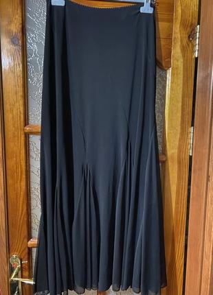 Довга спідниця з шифоном