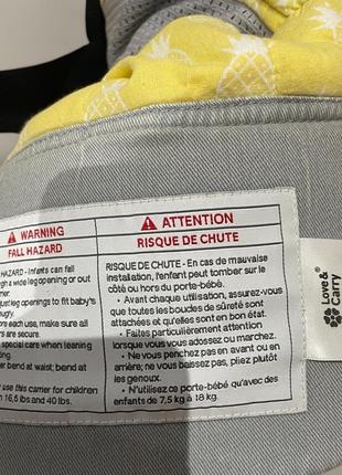 Слинг-рюкзак ерго рюкзак love&amp;carry