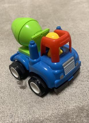 Игрушка машинка бетономешалка2 фото
