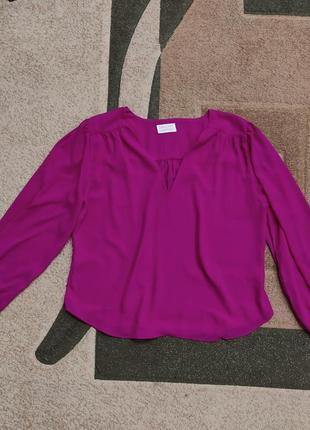 Блуза блузка рубашка рубашка недорого м,л размер 44,46