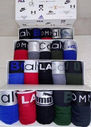 Мужские боксеры calvin klein Tommy hilfiger lacoste puma boss