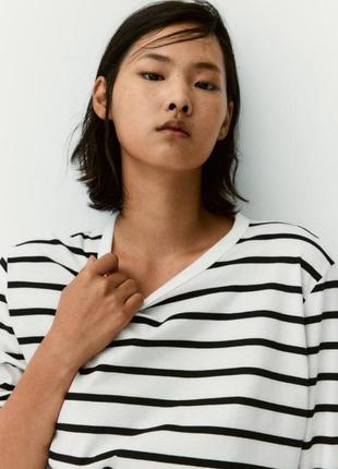 H&m лонгслив в полоску лонгслив